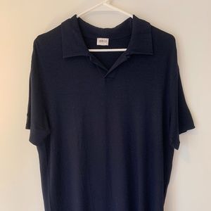 Armani Stretch Blue Polo M